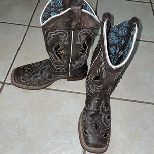 Brown Laredo womens boots
